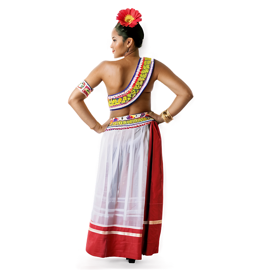 Woman In Traditional Dress Png 05232024