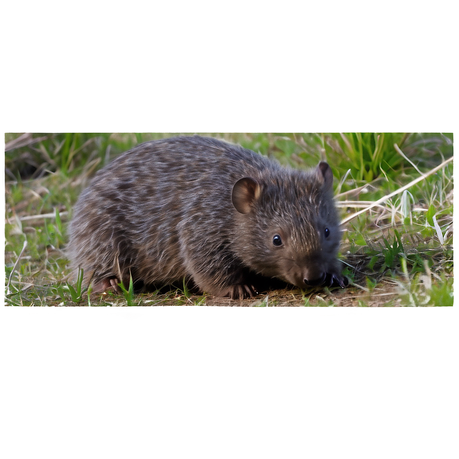 Wombat Burrow Png Akj