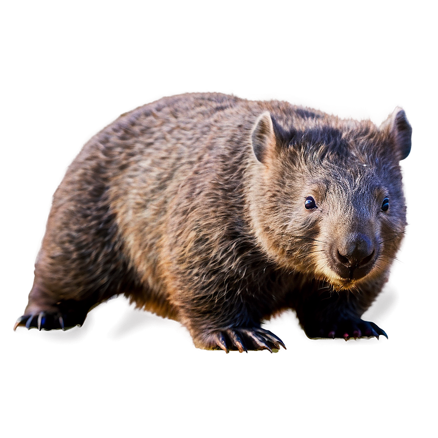 Wombat In The Wild Png Tlb34