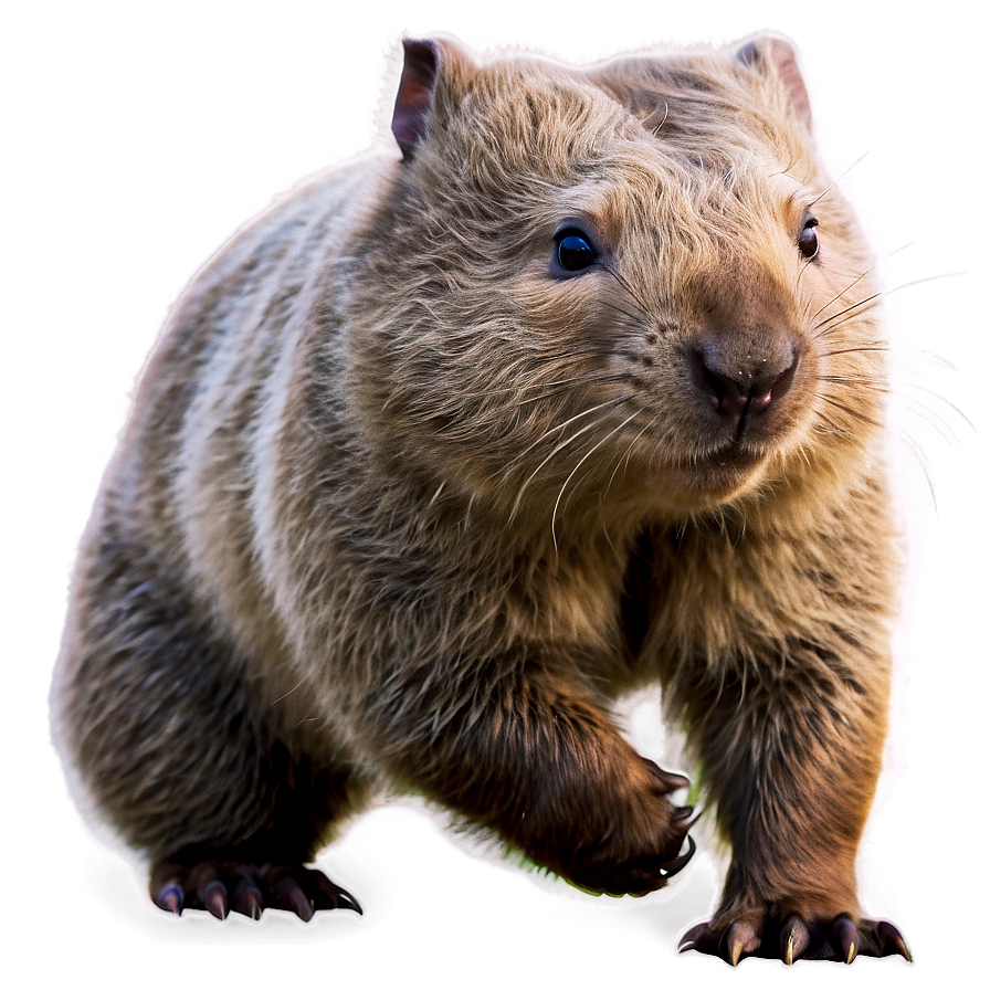 Wombat Side View Png 20