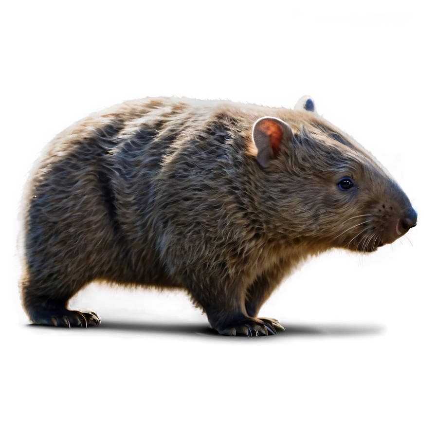 Wombat Side View Png 97