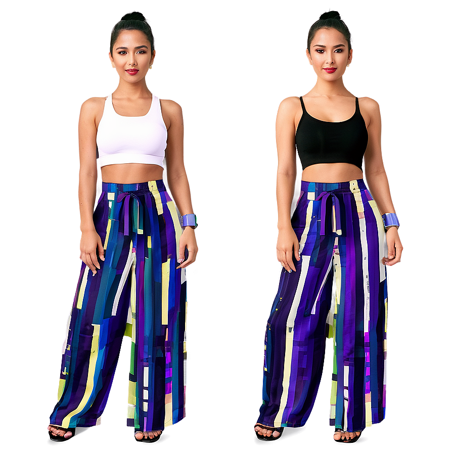 Women's Palazzo Pants Png 70