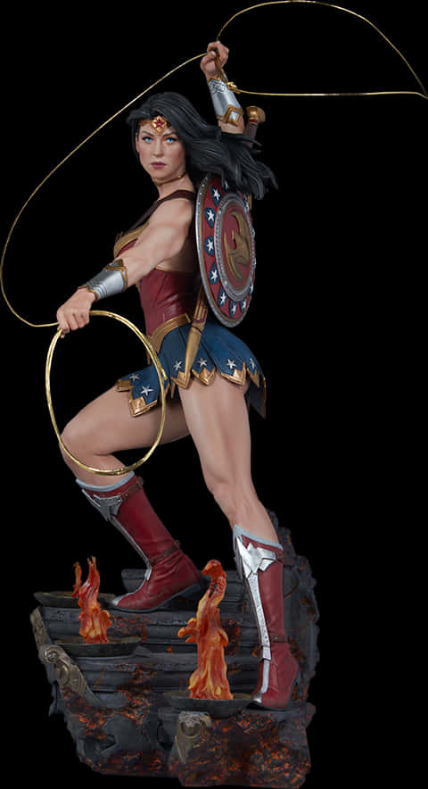 Wonder Woman Action Pose