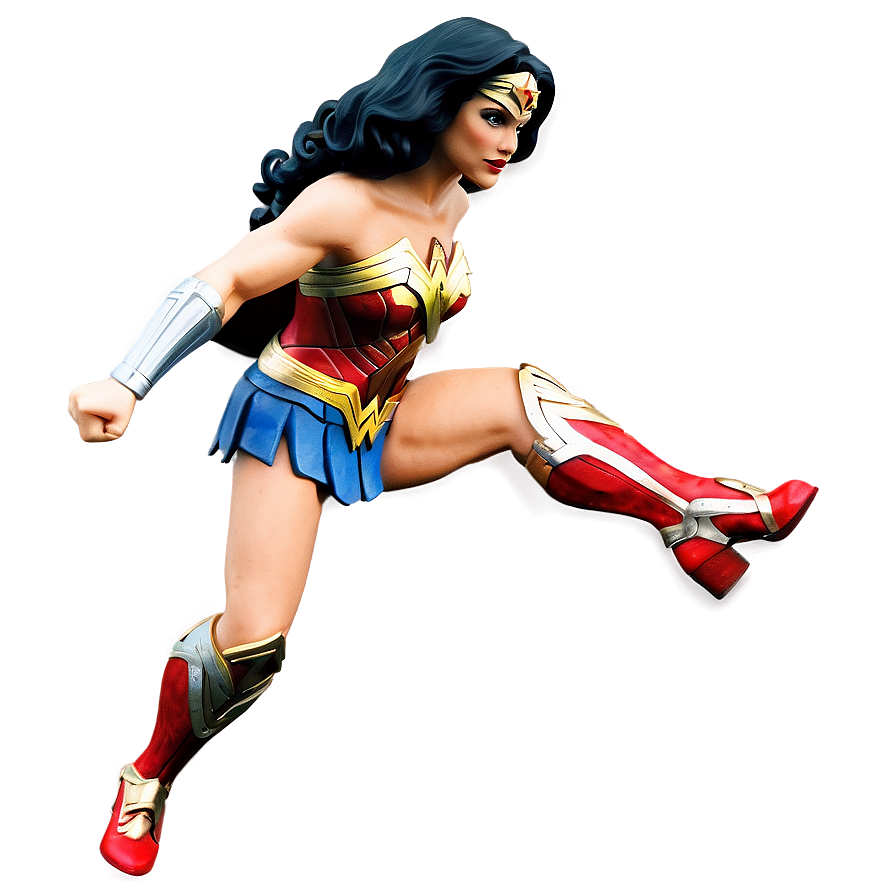 Wonder Woman Action Pose Png Jou44