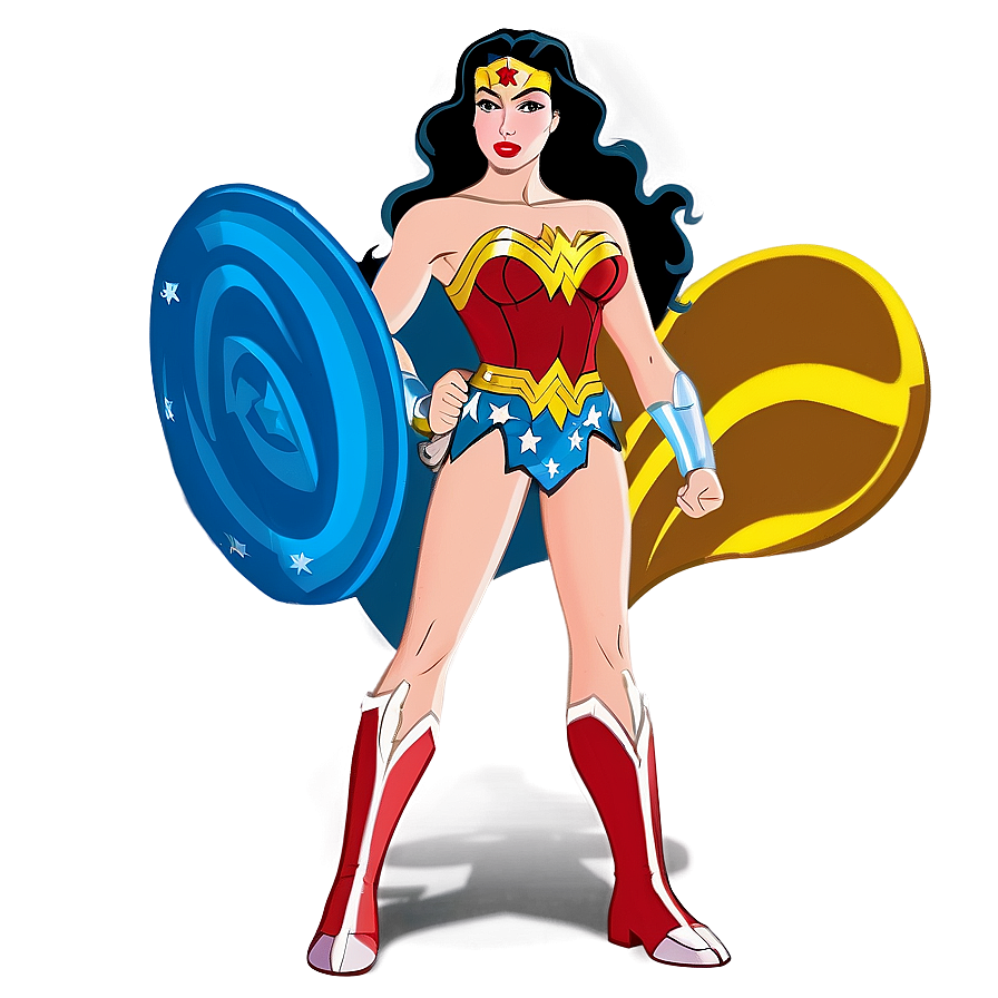 Wonder Woman Cartoon Png Kyj85