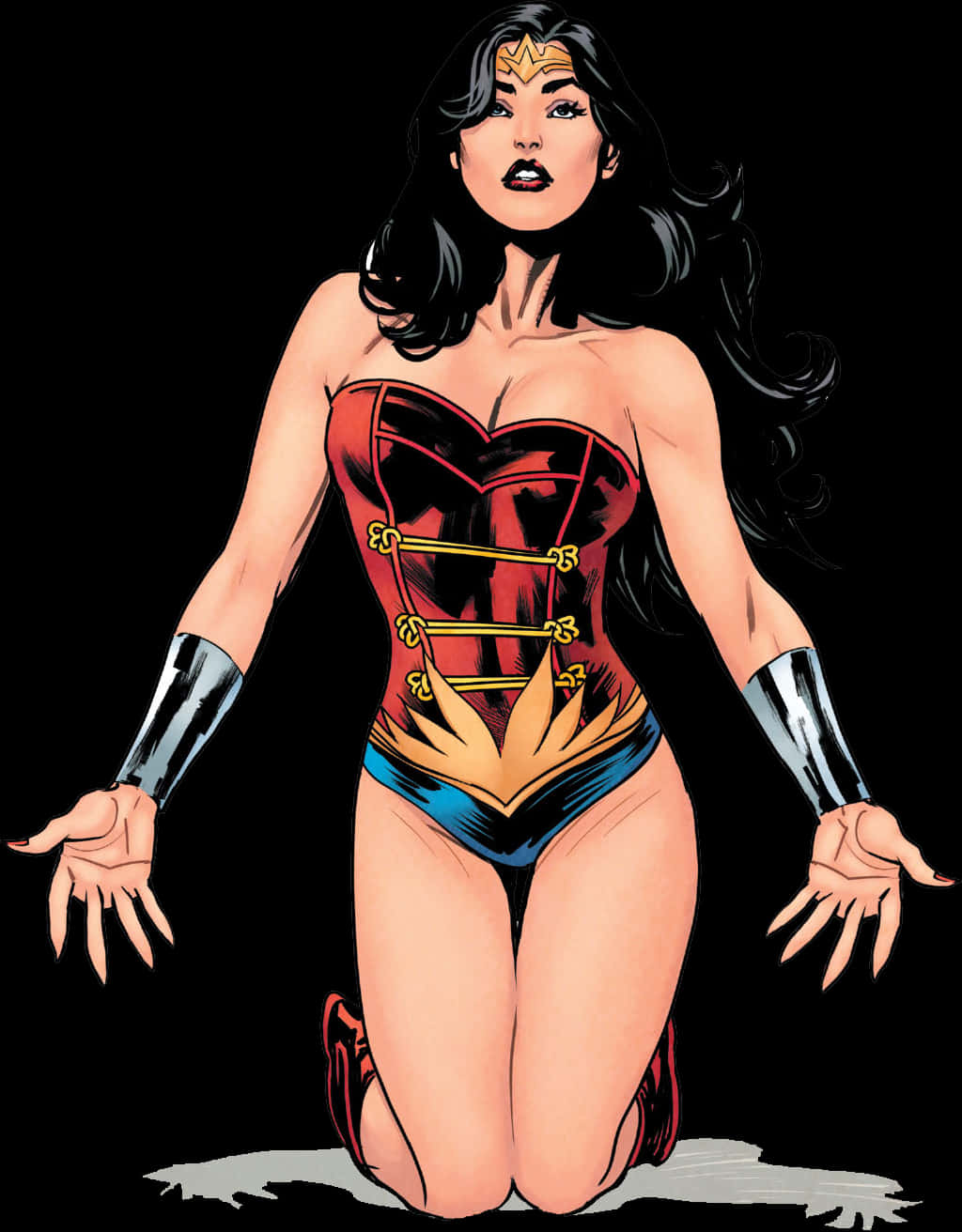 Wonder Woman Classic Comic Pose