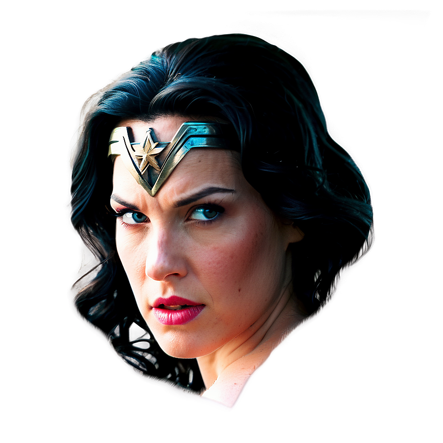 Wonder Woman Face Close-up Png 68