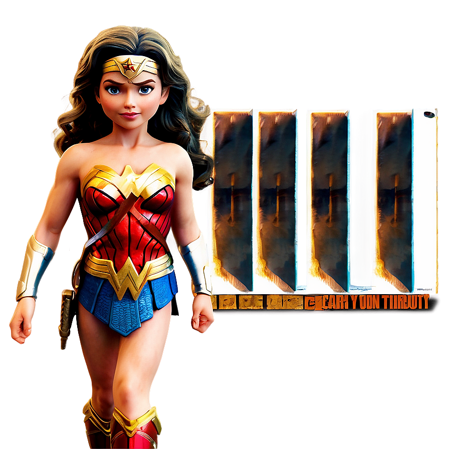 Wonder Woman Fan Art Png Qcv