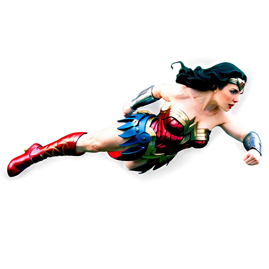 Wonder Woman Flying Png Vre