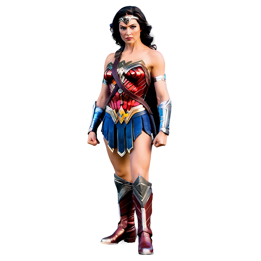 Wonder Woman Powerful Pose Png 52