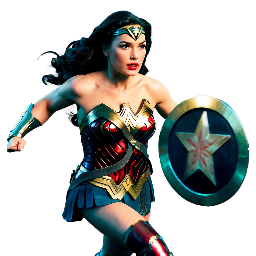 Wonder Woman Running Png Wmq