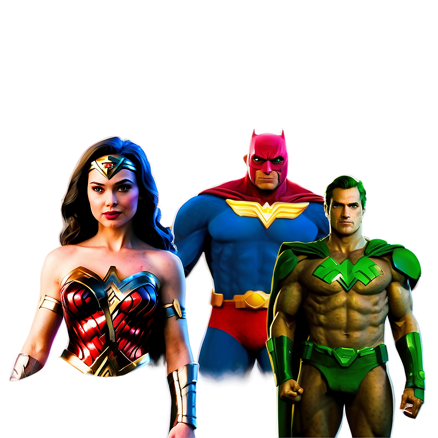 Wonder Woman With Justice League Png 05212024