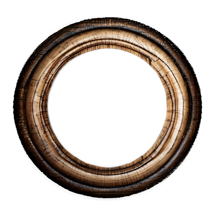 Wood Circle Abstract Png Und