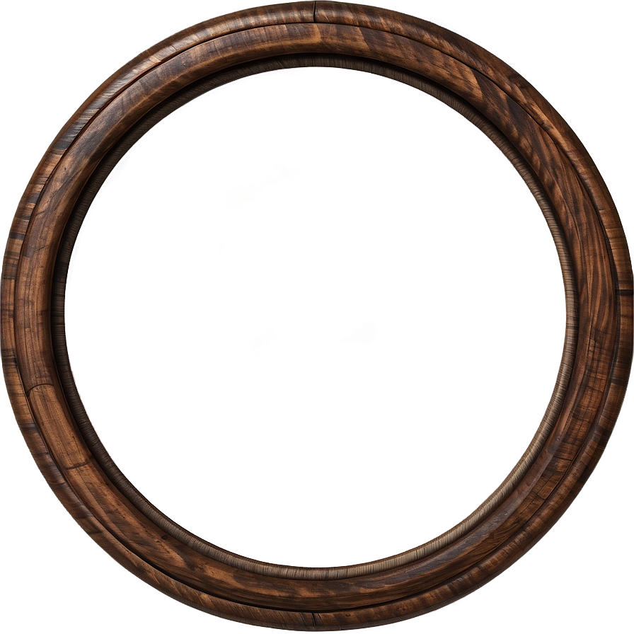 Wood Circle Decoration Png 80