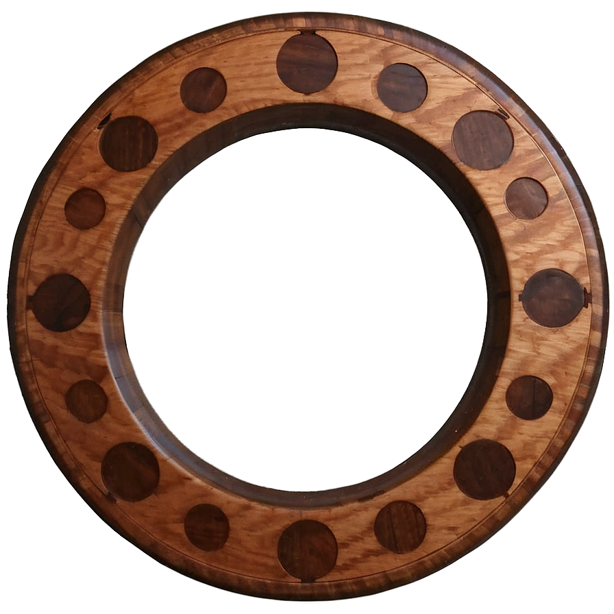 Wood Circle Inlay Png Xba