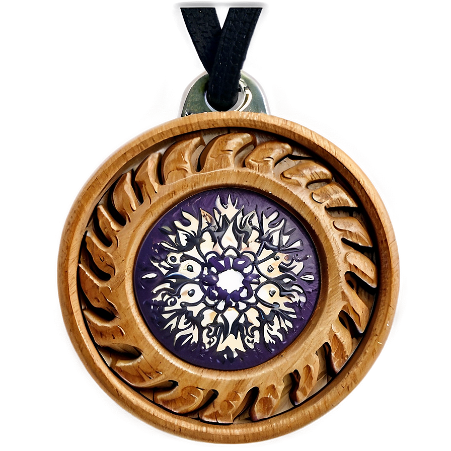 Wood Circle Medallion Png Ndh46