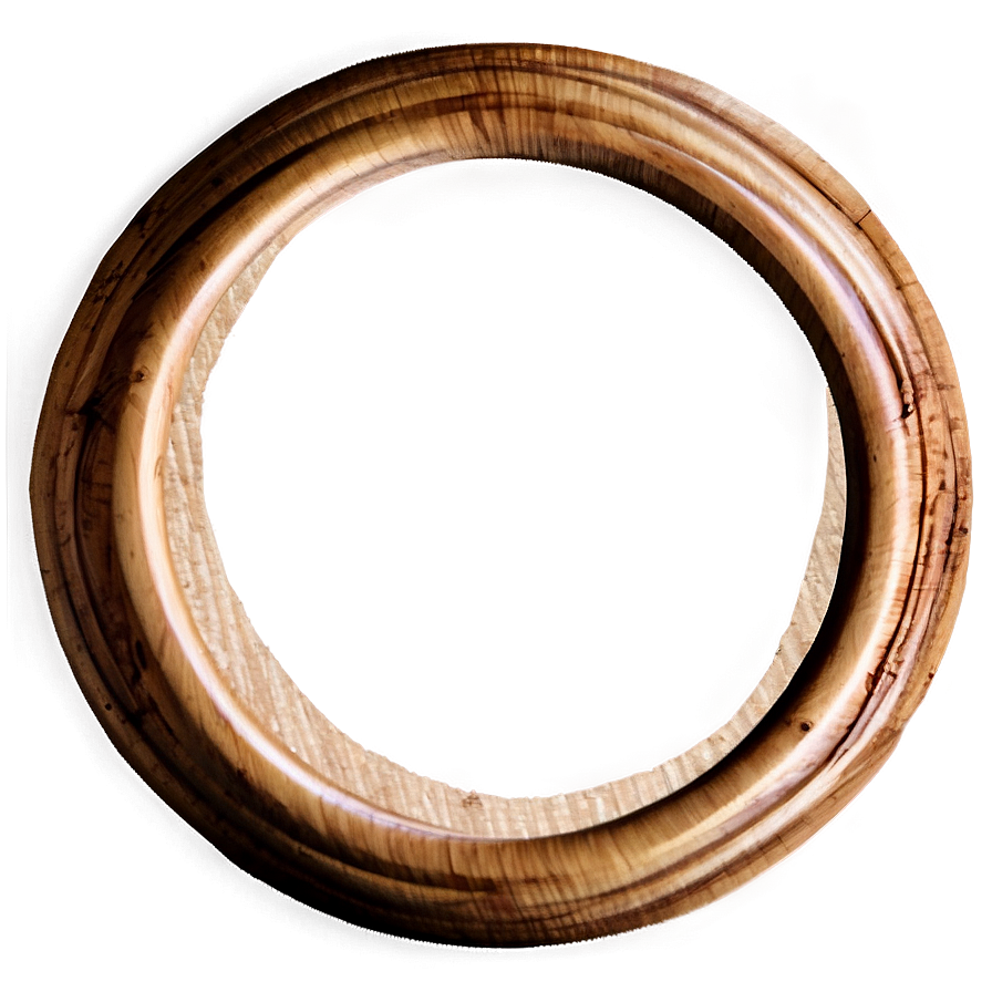 Wood Circle Overlay Png 06282024