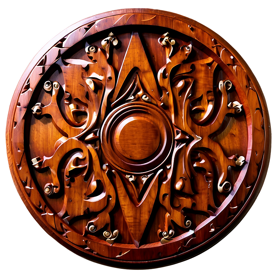 Wood Circle Panel Design Png Doh97