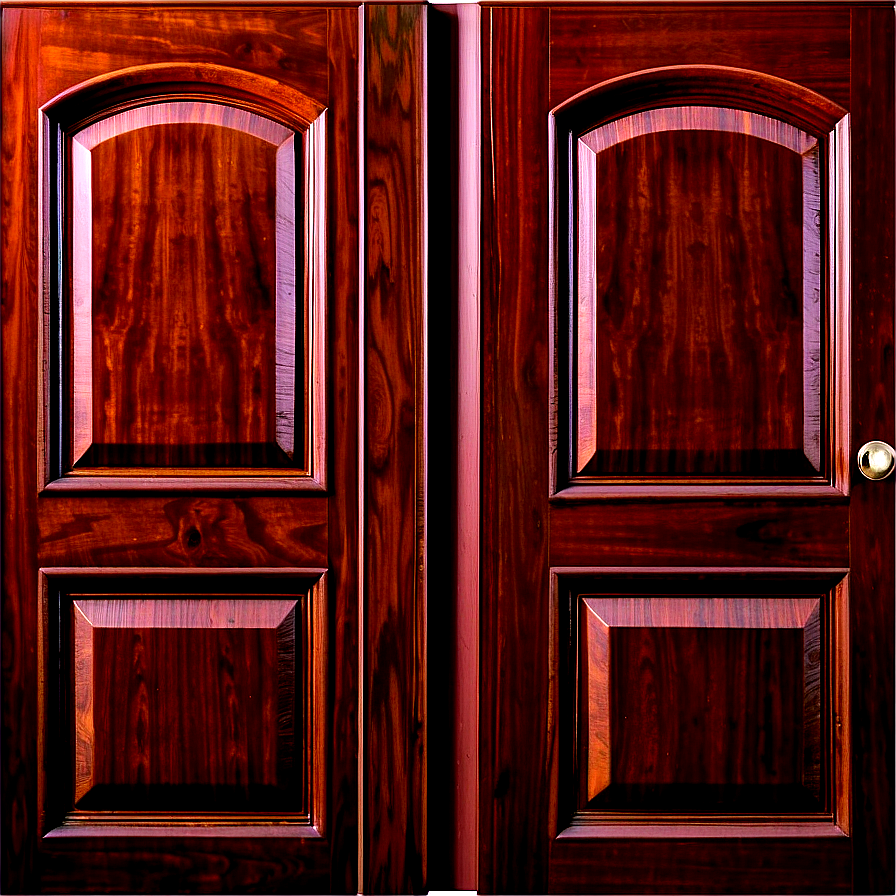 Wood Panel Door Png 06262024