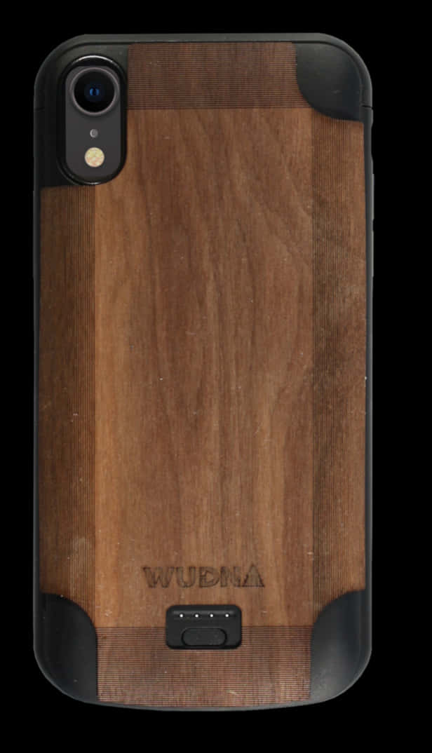Wooden Backed Smartphone Case