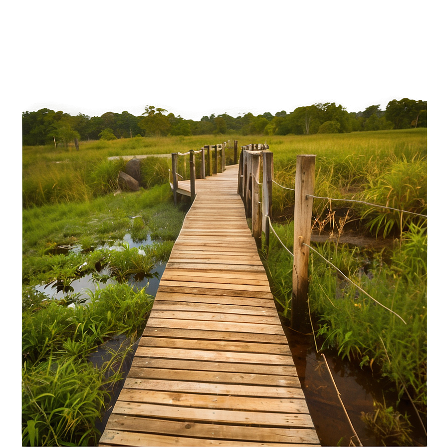 Wooden Boardwalk Path Png Lja