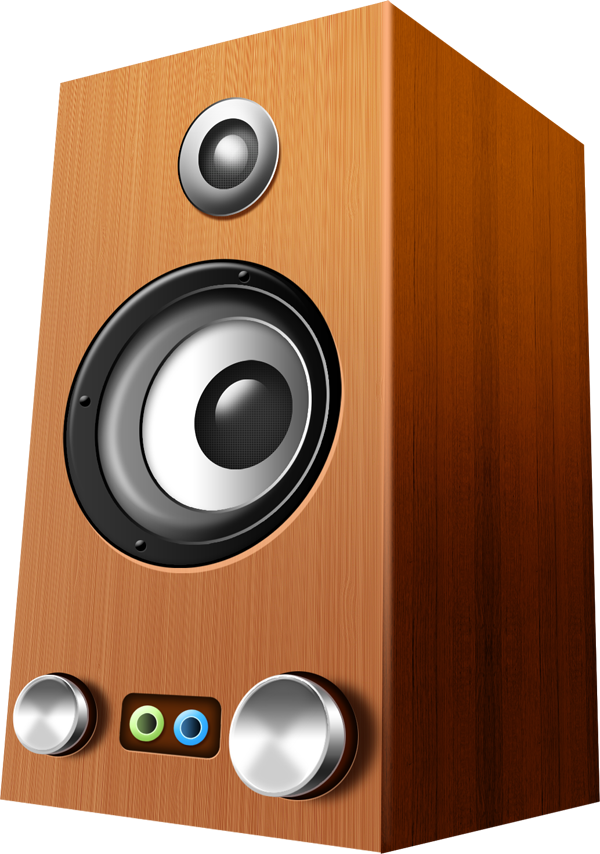 Wooden Bookshelf Speaker