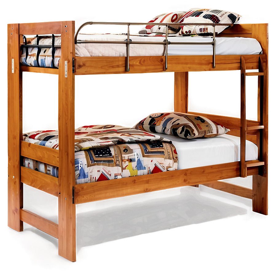 Wooden Bunk Bed Png Fio