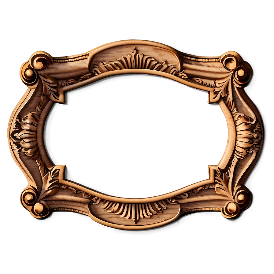 Wooden Certificate Frame Png 06262024