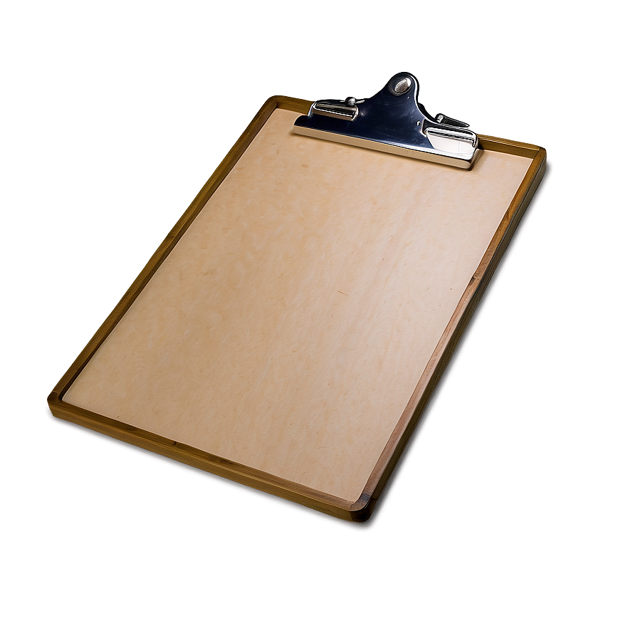 Wooden Clipboard Png Kqt