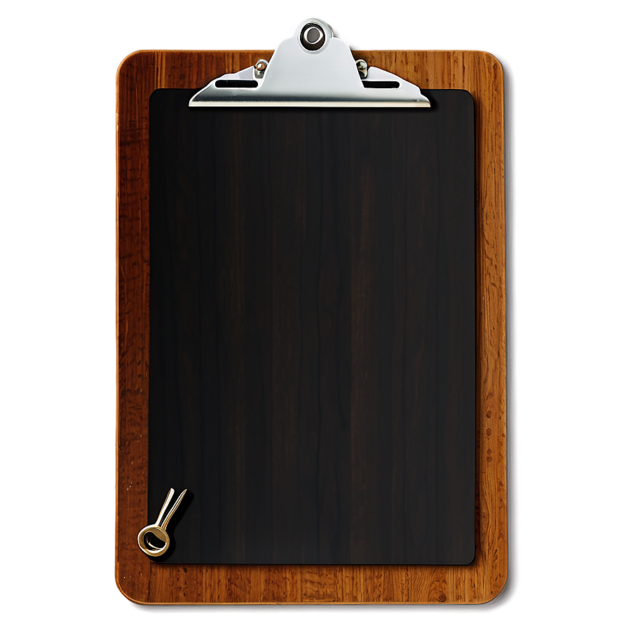 Wooden Clipboard Png Pmg