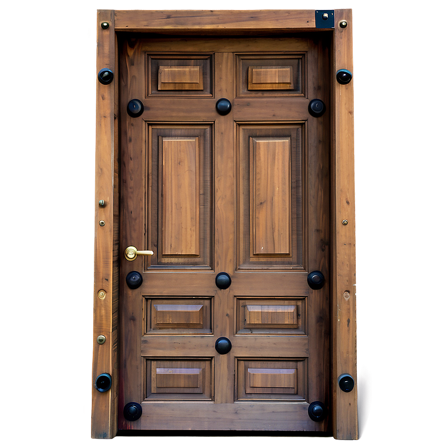 Wooden Closed Door Png Foi37