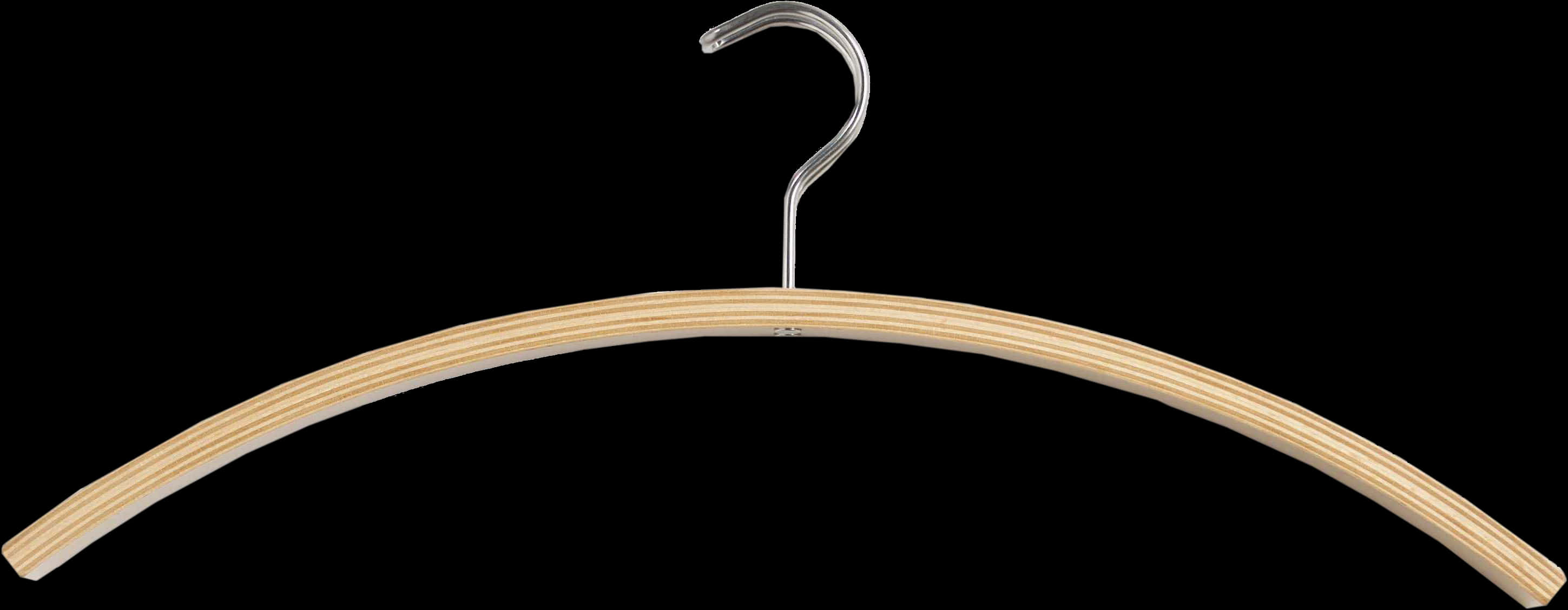 Wooden Clothes Hanger Black Background.jpg