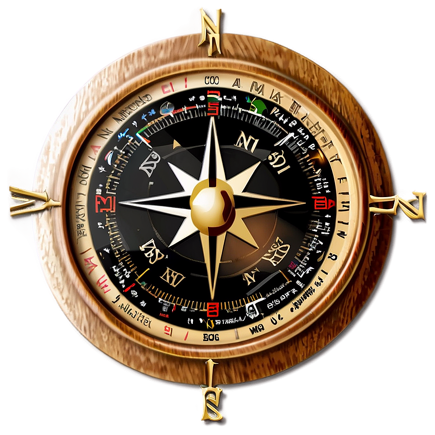 Wooden Compass Png 94