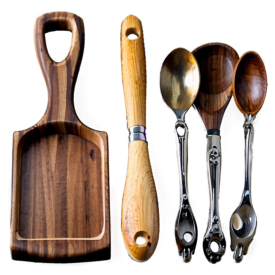 Wooden Cooking Utensils Png Ysk66