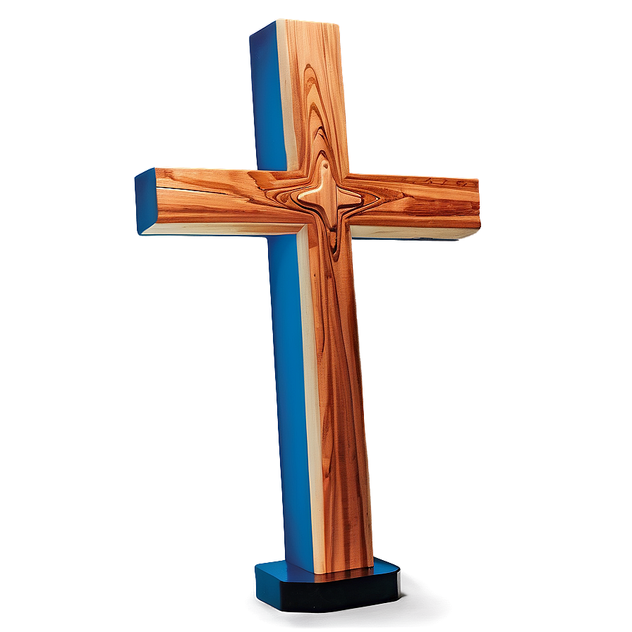 Wooden Cross On Stand Png Bwy63