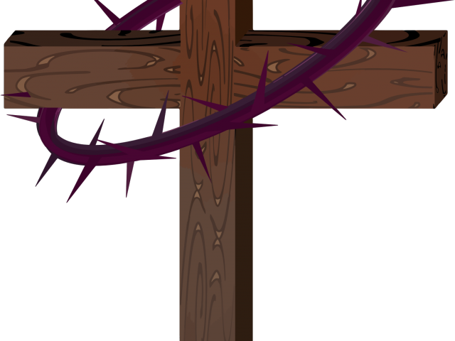 Wooden Crosswith Crownof Thorns