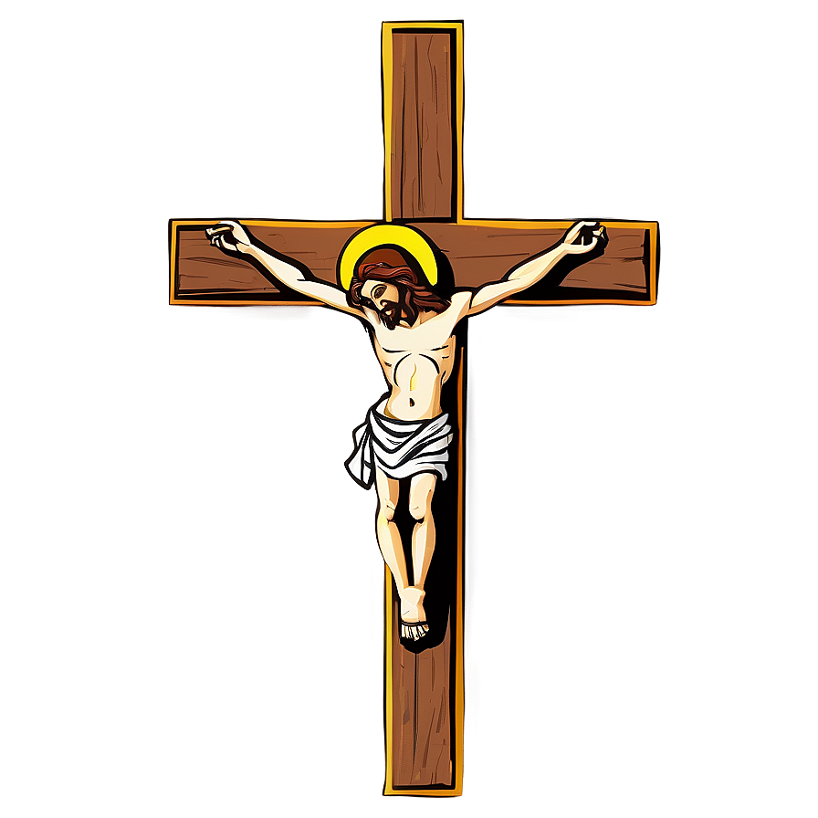 Wooden Crucifix Png 29