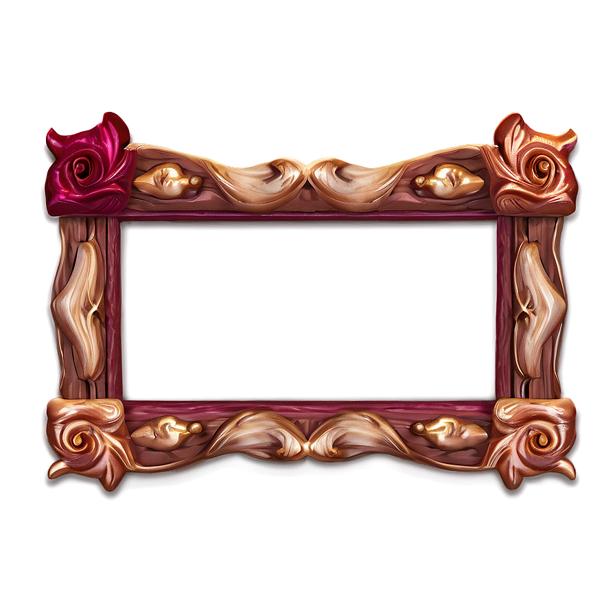 Wooden Cute Frame Png Mrm58