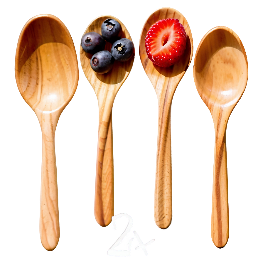 Wooden Dessert Spoon Png 76