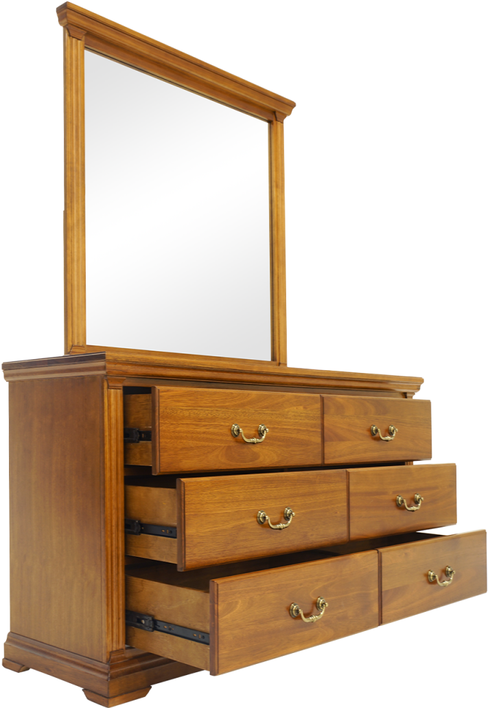 Wooden Dressing Tablewith Mirror