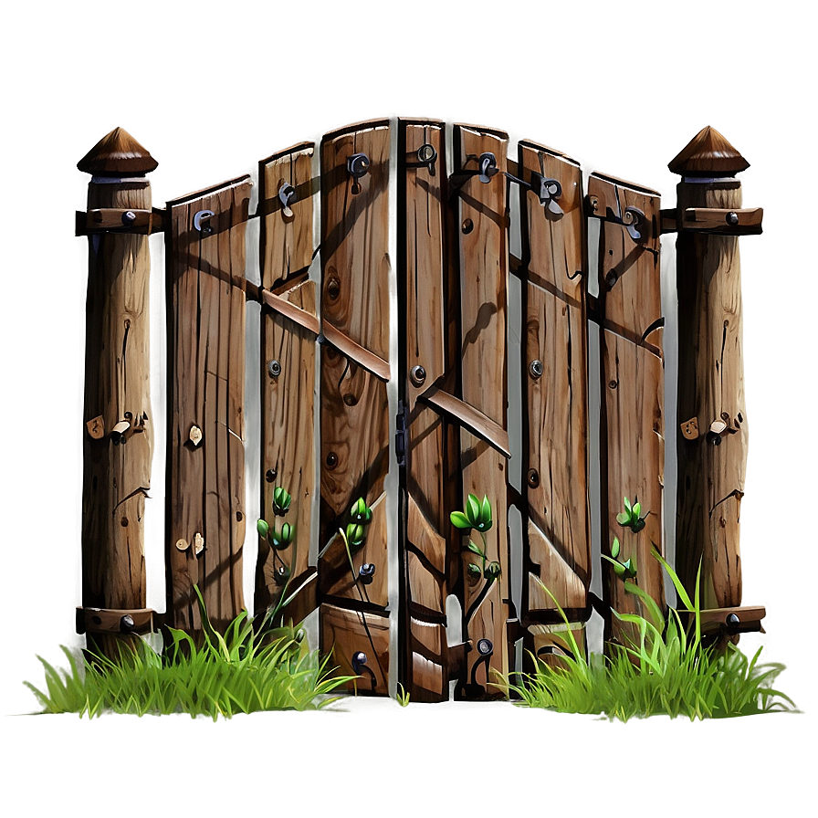 Wooden Farm Gate Png Lre46