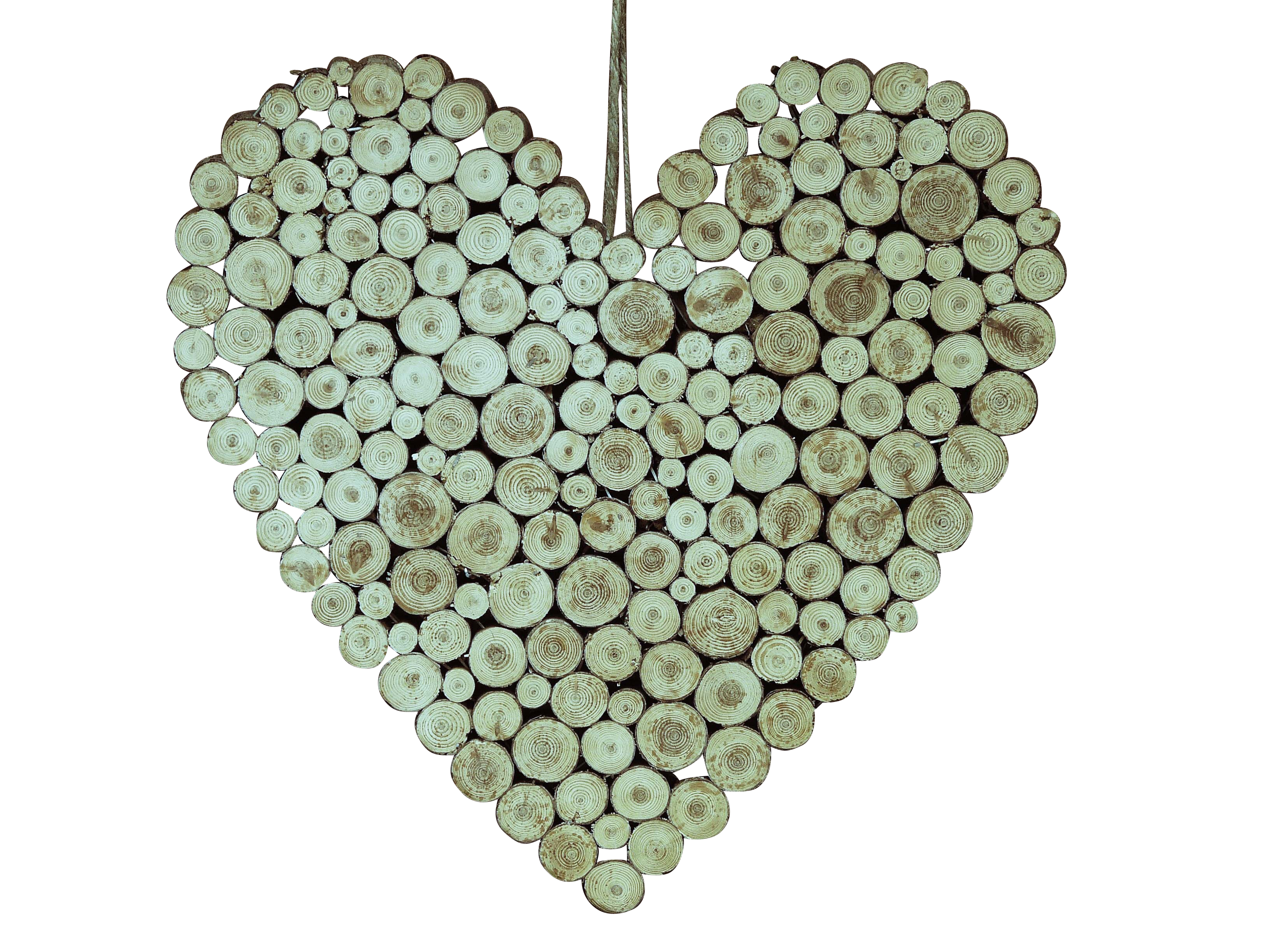 Wooden Heart Artwork