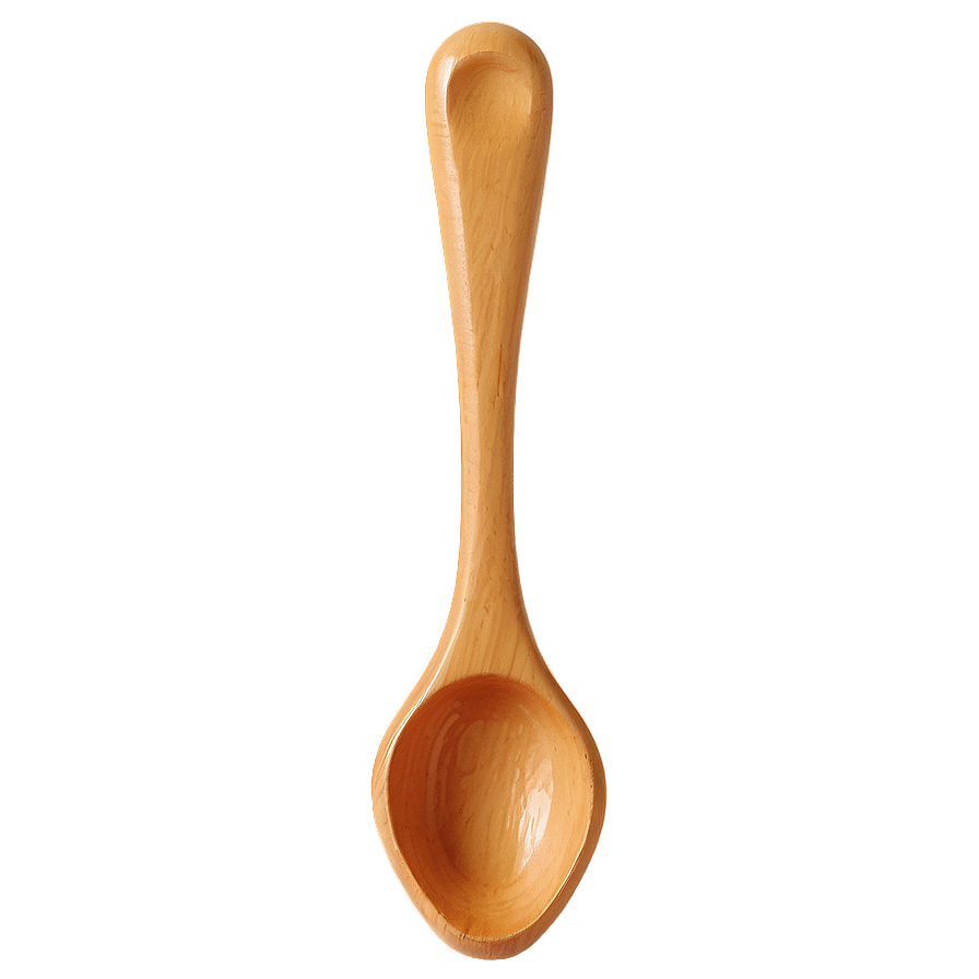 Wooden Honey Spoon Png 06132024