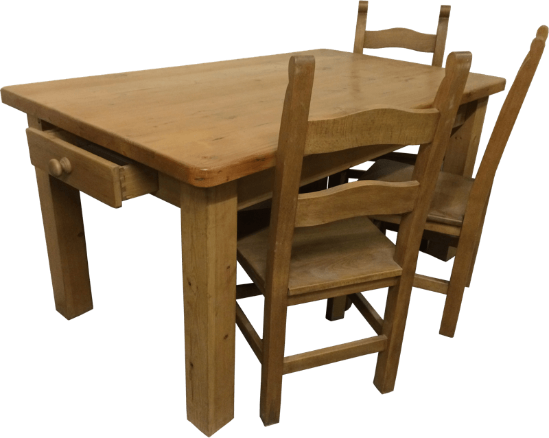 Wooden Kitchen Tableand Chairs Set