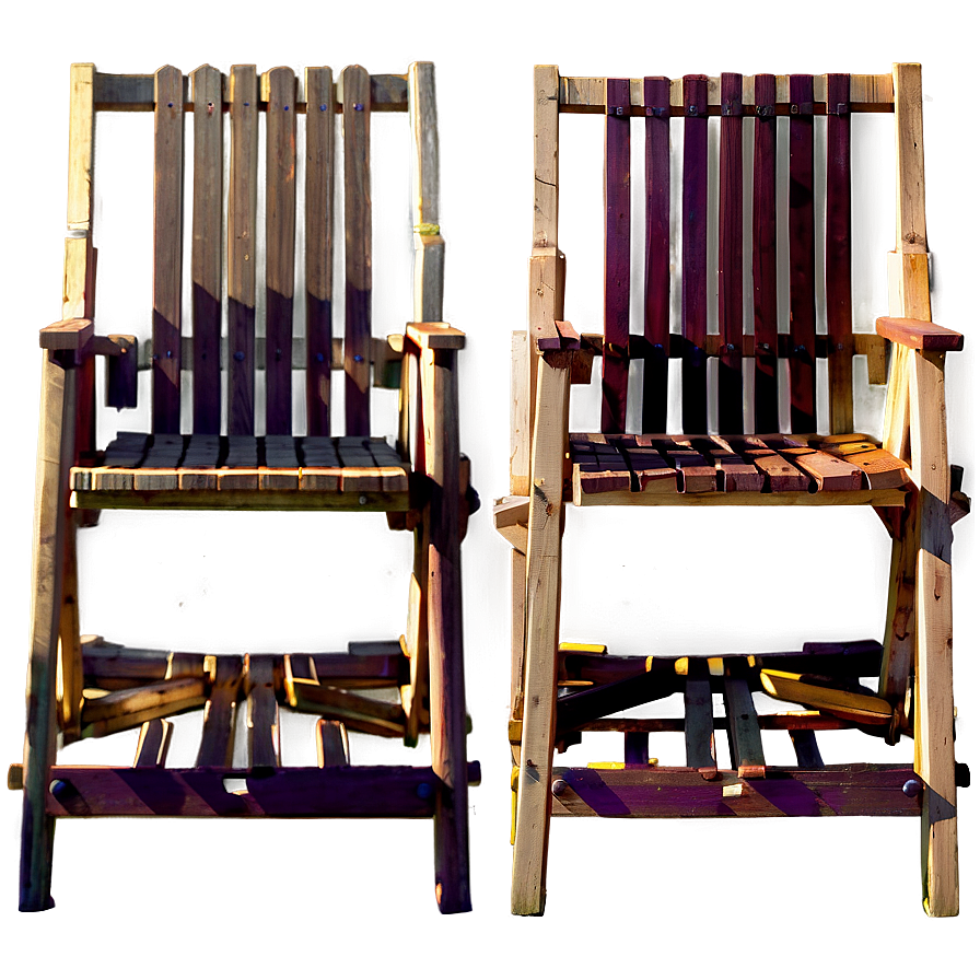 Wooden Lawn Chair Png Rtw