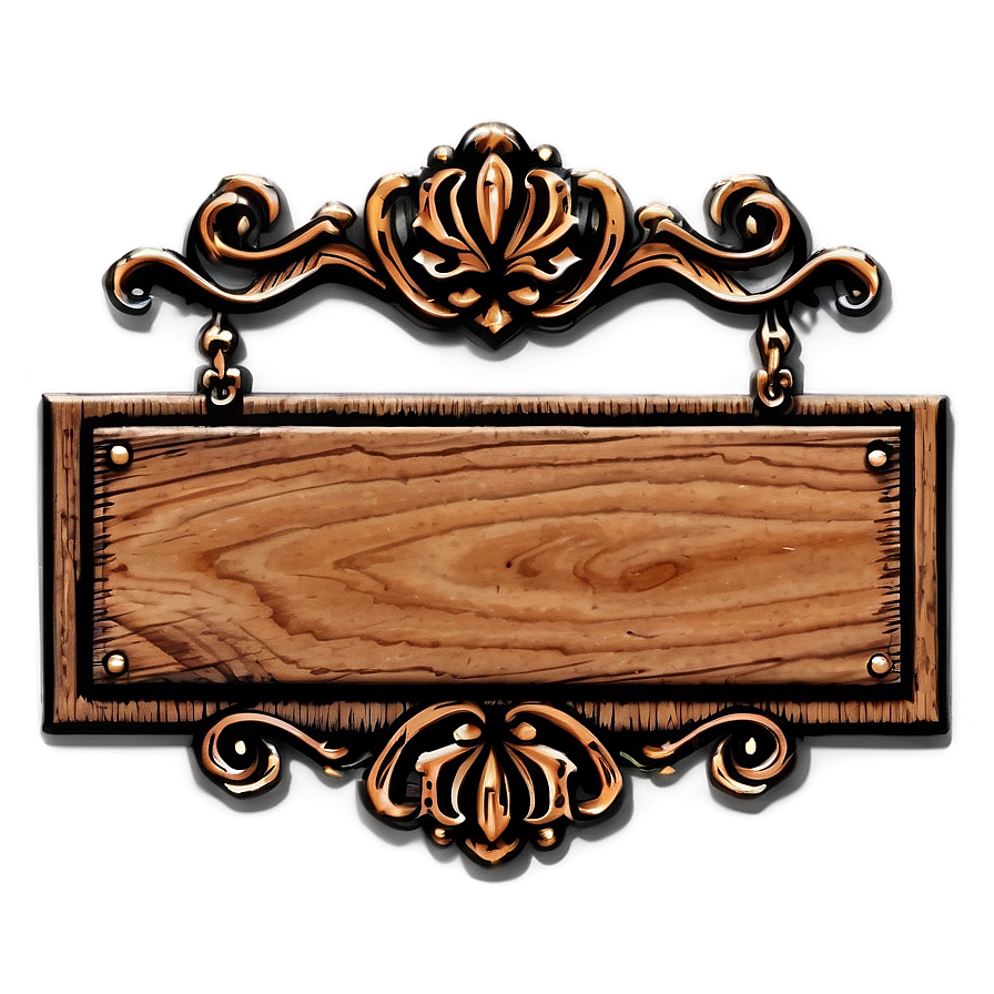 Wooden Name Plate Png 97