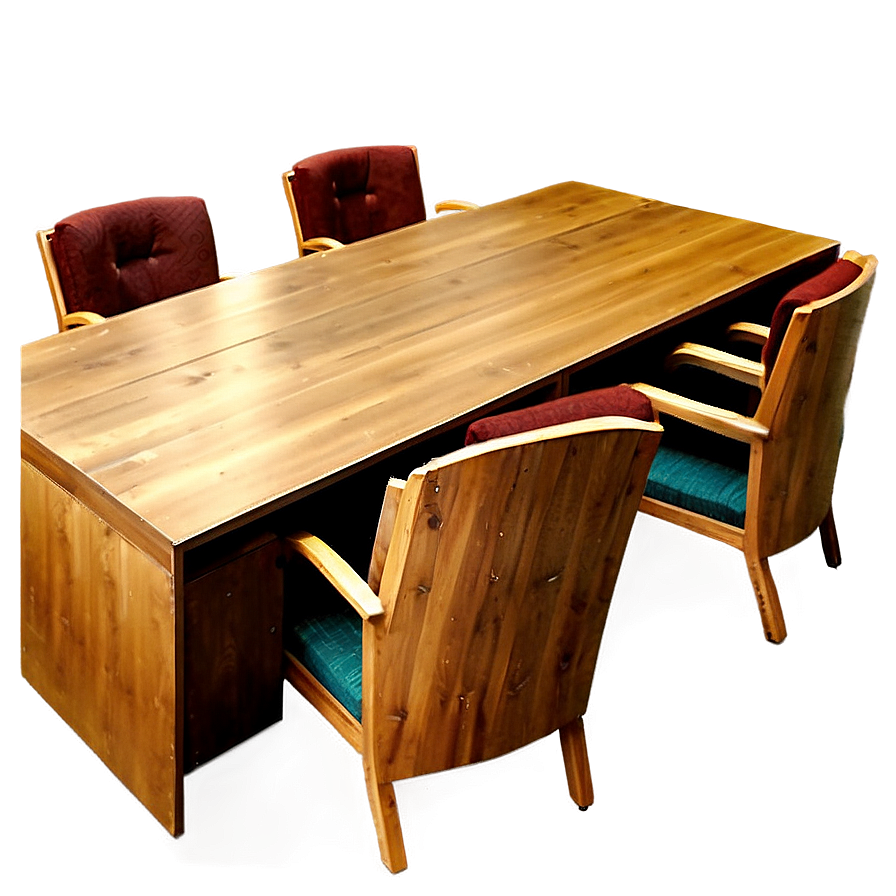 Wooden Office Table Png Iug