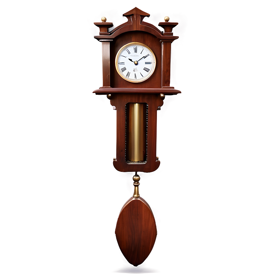 Wooden Pendulum Clock Png Jbb50