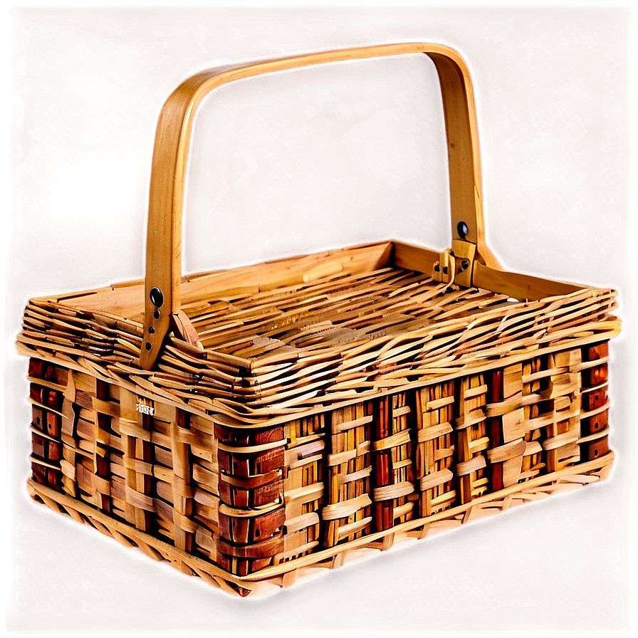 Wooden Picnic Basket Png Eye85