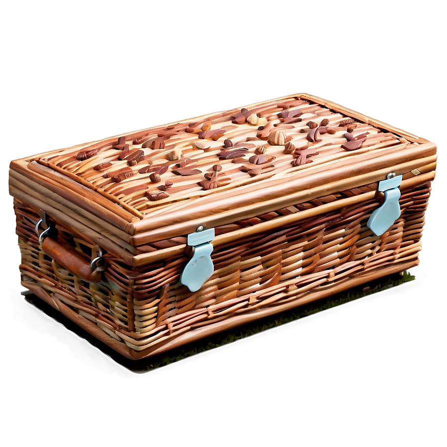 Wooden Picnic Basket Png Nbc21